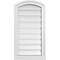 Ekena Millwork Arch Top Surface Mount PVC Gable Vent w/ 2"W x 2"P Brickmould Sill Frame, 16"W x 28"H GVPAR16X2803SN - alternate 1